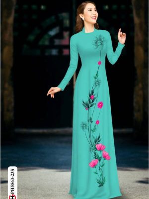 Vải Áo Dài Hoa In 3D Mới Ra AD PH5563 23 1615517242 244 Vai Ao Dai Hoa In 3D Moi Ra AD PH5563