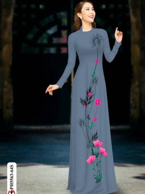 Vải Áo Dài Hoa In 3D Mới Ra AD PH5563 25 1615517242 719 Vai Ao Dai Hoa In 3D Moi Ra AD PH5563