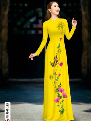 Vải Áo Dài Hoa In 3D Mới Ra AD PH5563 28 1615517243 521 Vai Ao Dai Hoa In 3D Moi Ra AD PH5563
