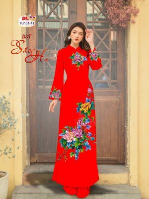 Vải Áo Dài Hoa Hồng Độc Đáo AD TU131 17 1615517373 971 Vai Ao Dai Hoa Hong Doc Dao AD TU131