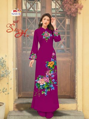 Vải Áo Dài Hoa Hồng Độc Đáo AD TU131 19 1615517374 273 Vai Ao Dai Hoa Hong Doc Dao AD TU131