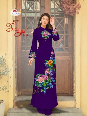 Vải Áo Dài Hoa Hồng Độc Đáo AD TU131 25 1615517376 663 Vai Ao Dai Hoa Hong Doc Dao AD TU131