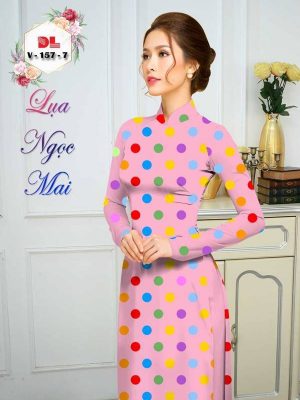 Vải Áo Dài Chấm BI Kiểu Mới AD V157 21 1615517687 773 Vai Ao Dai Cham BI Kieu Moi AD V157