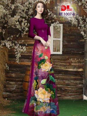 1615517824 372 Vai Ao Dai Hoa Sen Thiet Ke 2021 AD BT1007