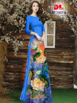 1615517824 815 Vai Ao Dai Hoa Sen Thiet Ke 2021 AD BT1007