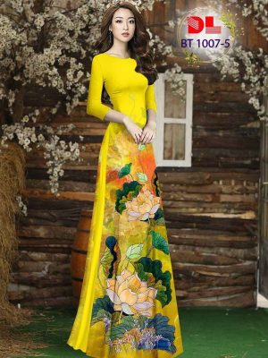 1615517825 292 Vai Ao Dai Hoa Sen Thiet Ke 2021 AD BT1007