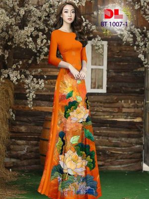 1615517825 450 Vai Ao Dai Hoa Sen Thiet Ke 2021 AD BT1007