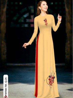 Vải Áo Dài Hoa In 3D Kiểu Mới AD PH5560 25 1615518990 249 Vai Ao Dai Hoa In 3D Kieu Moi AD PH5560
