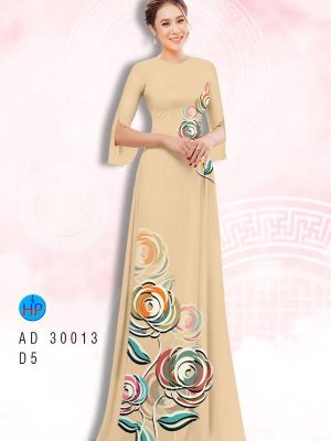 Vải Áo Dài Hoa Hồng Độc Đáo AD 30013 22 1615623538 164 Vai Ao Dai Hoa Hong Doc Dao AD 30013