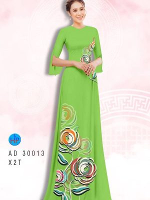 Vải Áo Dài Hoa Hồng Độc Đáo AD 30013 20 1615623538 370 Vai Ao Dai Hoa Hong Doc Dao AD 30013