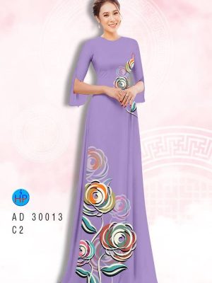 Vải Áo Dài Hoa Hồng Độc Đáo AD 30013 29 1615623540 247 Vai Ao Dai Hoa Hong Doc Dao AD 30013