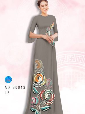 Vải Áo Dài Hoa Hồng Độc Đáo AD 30013 30 1615623540 383 Vai Ao Dai Hoa Hong Doc Dao AD 30013