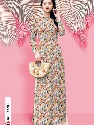 Vải Áo Dài Hoa Đều Mới Ra AD KC8162 18 1615623696 372 Vai Ao Dai Hoa Deu Moi Ra AD KC8162