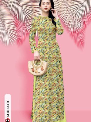 Vải Áo Dài Hoa Đều Mới Ra AD KC8162 19 1615623696 906 Vai Ao Dai Hoa Deu Moi Ra AD KC8162