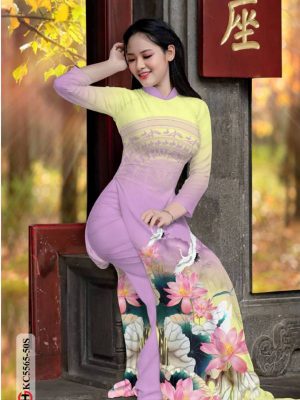Vải Áo Dài Hoa Sen Vừa Ra AD KC5565 24 1615624924 197 Vai Ao Dai Hoa Sen Vua Ra AD KC5565