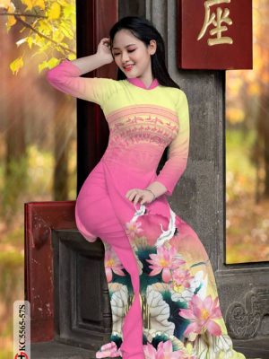 Vải Áo Dài Hoa Sen Vừa Ra AD KC5565 25 1615624924 209 Vai Ao Dai Hoa Sen Vua Ra AD KC5565
