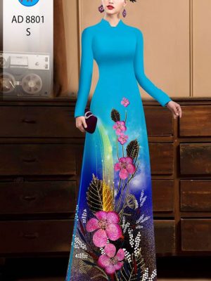 1615783484 975 Vai Ao Dai Hoa In 3D Moi Ra AD 8801