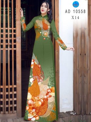 1615783744 594 Vai Ao Dai In Hinh La Doc Dao AD 10558