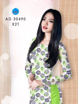 Vải Áo Dài Hình Trái Tim Độc Đáo AD 30490 25 1615783990 142 Vai Ao Dai Hinh Trai Tim Doc Dao AD 30490