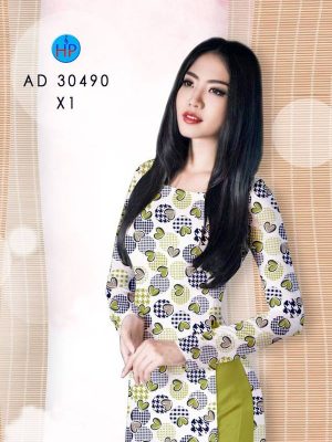 Vải Áo Dài Hình Trái Tim Độc Đáo AD 30490 29 1615783991 586 Vai Ao Dai Hinh Trai Tim Doc Dao AD 30490