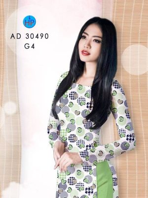 Vải Áo Dài Hình Trái Tim Độc Đáo AD 30490 26 1615783991 749 Vai Ao Dai Hinh Trai Tim Doc Dao AD 30490