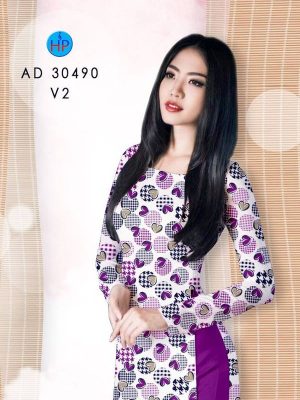 Vải Áo Dài Hình Trái Tim Độc Đáo AD 30490 31 1615783992 426 Vai Ao Dai Hinh Trai Tim Doc Dao AD 30490