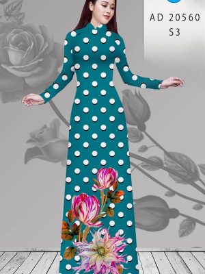 Vải Áo Dài Hoa và Chấm Bi Vừa Ra AD 20560 23 1615784271 902 Vai Ao Dai Hoa va Cham Bi Vua Ra AD