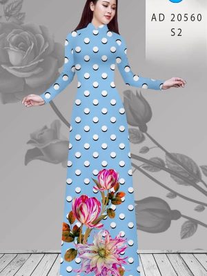 Vải Áo Dài Hoa và Chấm Bi Vừa Ra AD 20560 29 1615784272 442 Vai Ao Dai Hoa va Cham Bi Vua Ra AD