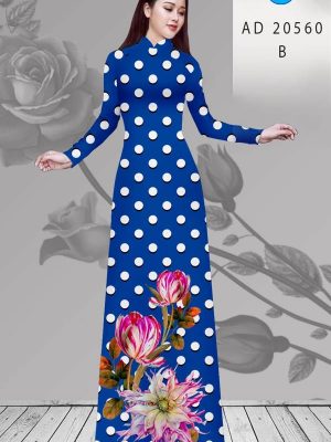 Vải Áo Dài Hoa và Chấm Bi Vừa Ra AD 20560 33 1615784273 260 Vai Ao Dai Hoa va Cham Bi Vua Ra AD