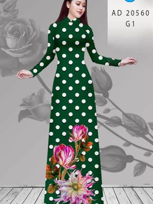 Vải Áo Dài Hoa và Chấm Bi Vừa Ra AD 20560 34 1615784273 698 Vai Ao Dai Hoa va Cham Bi Vua Ra AD