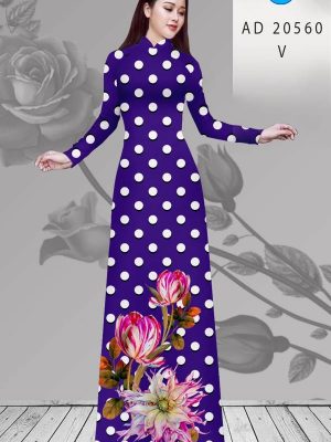 Vải Áo Dài Hoa và Chấm Bi Vừa Ra AD 20560 32 1615784273 95 Vai Ao Dai Hoa va Cham Bi Vua Ra AD