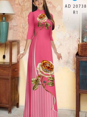 Vải Áo Dài Hoa Hồng Kiểu Mới AD 20738 22 1615784407 419 Vai Ao Dai Hoa Hong Kieu Moi AD 20738
