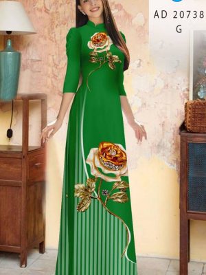 Vải Áo Dài Hoa Hồng Kiểu Mới AD 20738 34 1615784411 818 Vai Ao Dai Hoa Hong Kieu Moi AD 20738