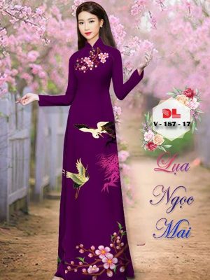Vải Áo Dài Chim Hạc Kiểu Mới AD V187 22 1615945156 290 Vai Ao Dai Chim Hac Kieu Moi AD V187