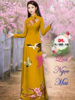 Vải Áo Dài Chim Hạc Kiểu Mới AD V187 24 1615945157 845 Vai Ao Dai Chim Hac Kieu Moi AD V187