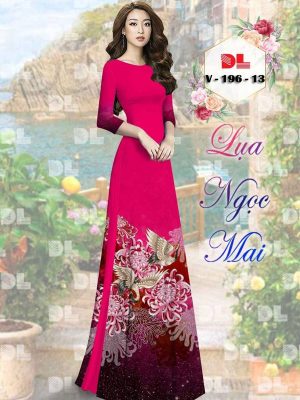 Vải Áo Dài Hoa Cúc Thiết Kế 2021 AD V196 26 1615945313 285 Vai Ao Dai Hoa Cuc Thiet Ke 2021 AD V196