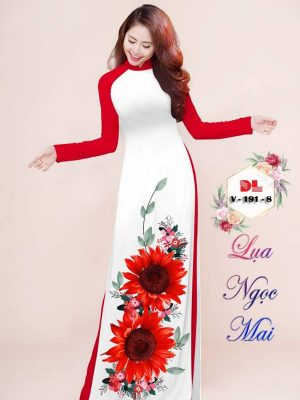 Vải Áo Dài Hoa Hướng Dương Mới Ra AD V191 11 1615945500 6 Vai Ao Dai Hoa Huong Duong Moi Ra AD V191