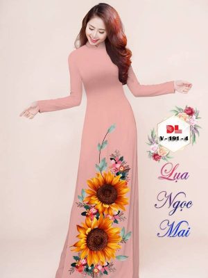 Vải Áo Dài Hoa Hướng Dương Mới Ra AD V191 16 1615945502 343 Vai Ao Dai Hoa Huong Duong Moi Ra AD V191