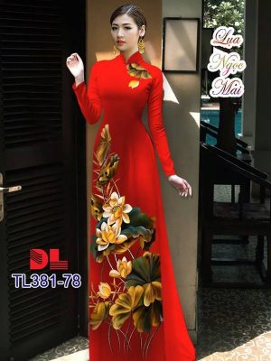 Vải Áo Dài Hoa Sen Thiết Kế 2021 AD TL381 17 1615946393 2 Vai Ao Dai Hoa Sen Thiet Ke 2021 AD TL381