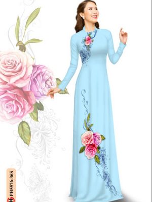 Vải Áo Dài Hoa Hồng Kiểu Mới AD PH5567 23 1615958114 207 Vai Ao Dai Hoa Hong Kieu Moi AD PH5567
