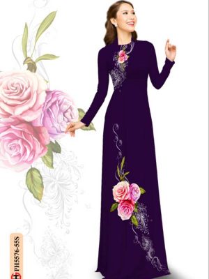 Vải Áo Dài Hoa Hồng Kiểu Mới AD PH5567 27 1615958115 351 Vai Ao Dai Hoa Hong Kieu Moi AD PH5567