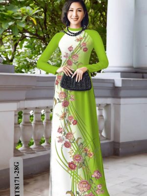 Vải Áo Dài Hoa Hồng Độc Đáo AD HT8171 22 1615958670 817 Vai Ao Dai Hoa Hong Doc Dao AD HT8171