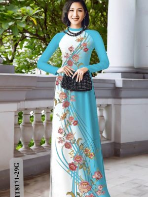 Vải Áo Dài Hoa Hồng Độc Đáo AD HT8171 21 1615958670 89 Vai Ao Dai Hoa Hong Doc Dao AD HT8171