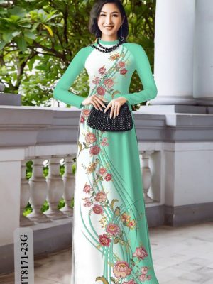 Vải Áo Dài Hoa Hồng Độc Đáo AD HT8171 23 1615958671 796 Vai Ao Dai Hoa Hong Doc Dao AD HT8171