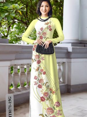 Vải Áo Dài Hoa Hồng Độc Đáo AD HT8171 26 1615958672 20 Vai Ao Dai Hoa Hong Doc Dao AD HT8171