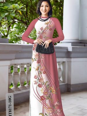 Vải Áo Dài Hoa Hồng Độc Đáo AD HT8171 28 1615958672 9 Vai Ao Dai Hoa Hong Doc Dao AD HT8171