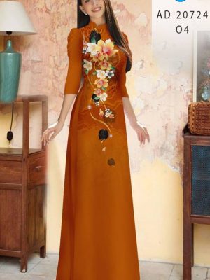 1615958800 580 Vai Ao Dai Hoa In 3D Doc Dao AD 20724