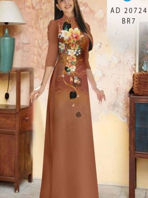 1615958800 582 Vai Ao Dai Hoa In 3D Doc Dao AD 20724