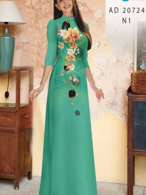 1615958801 774 Vai Ao Dai Hoa In 3D Doc Dao AD 20724