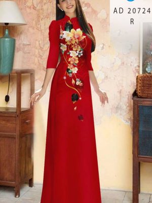 1615958802 897 Vai Ao Dai Hoa In 3D Doc Dao AD 20724